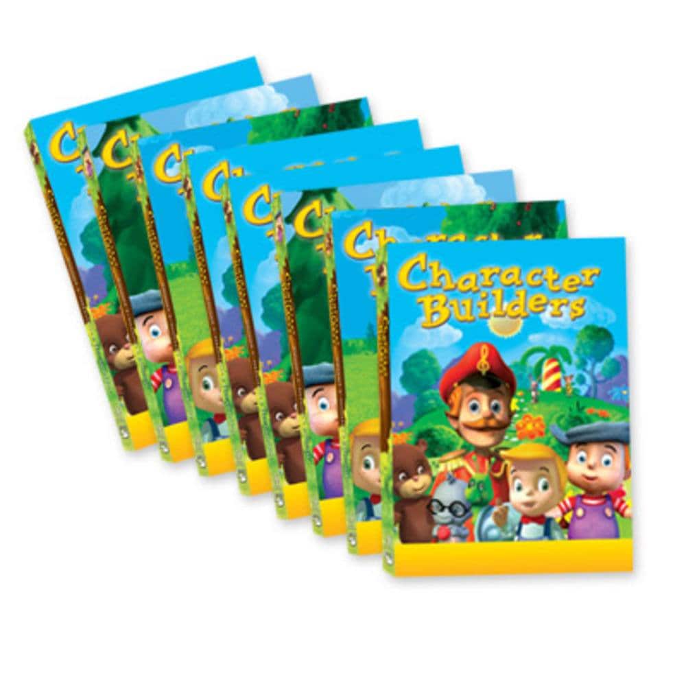 その他 Character Builders: Goodness & Faith [DVD] Character Builders - 4 DVD Set